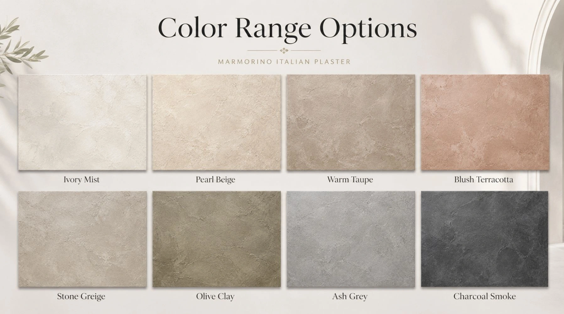 Marmorino Color Range