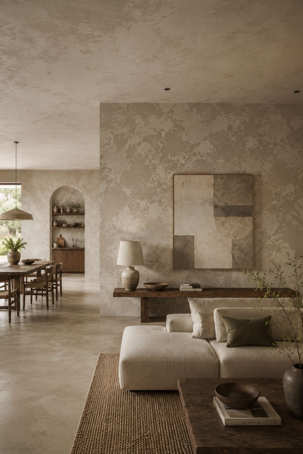 Marmorino wall int