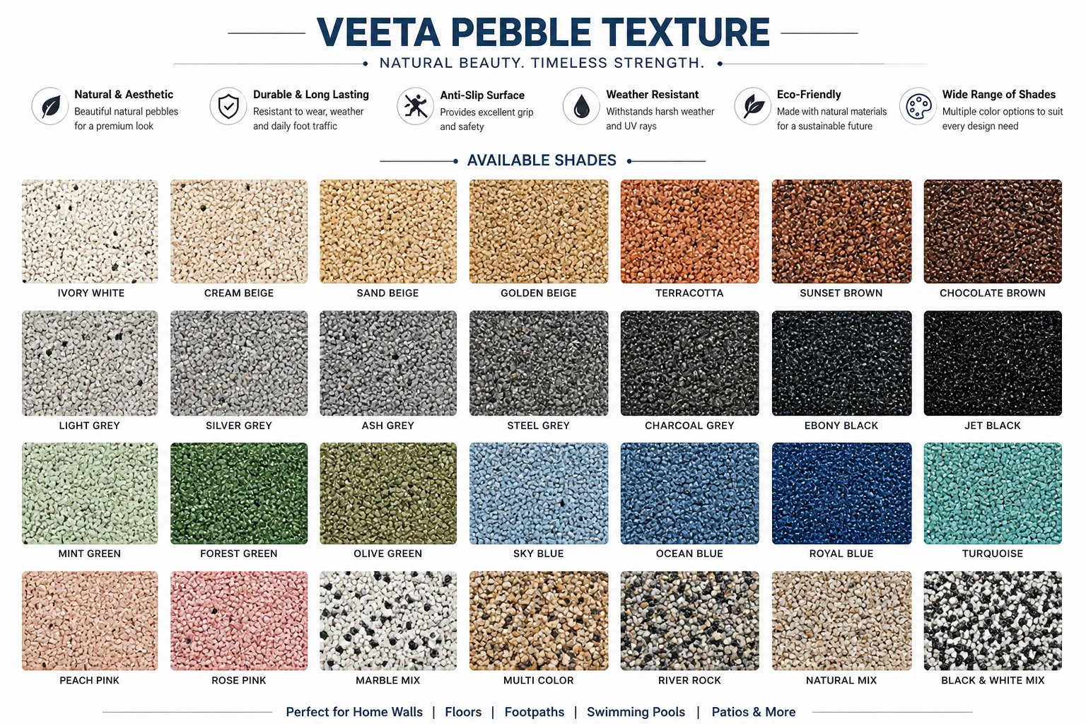 Pebbles Texture Color Shades Pebbles Texture Color Shades